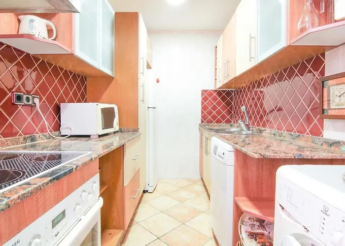 With Communal Pool Muralla Roja 0505 아파트 칼페