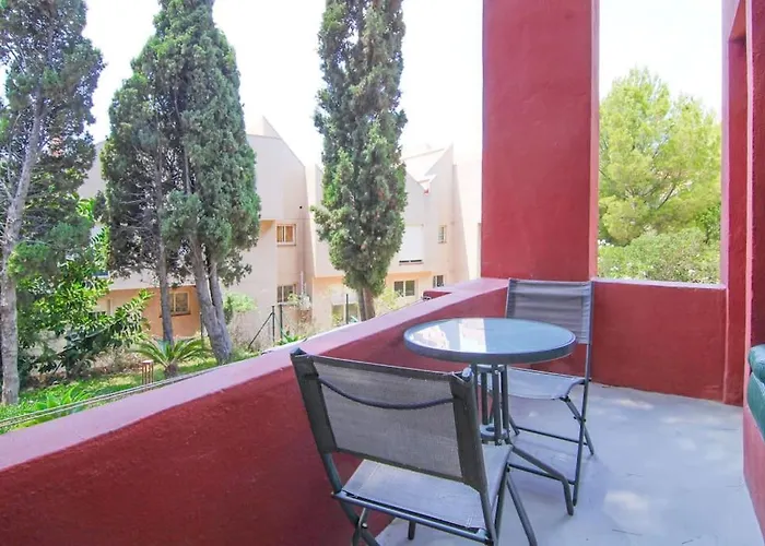 아파트 With Communal Pool Muralla Roja 0505 칼페